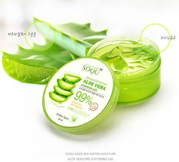 Gel de Aloe Vera SOQU: Hidratação Profunda, Calmante e Regenerador Multiuso 2 gel de aloe vera - vista 2