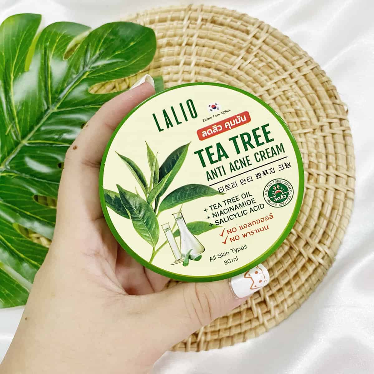Lalio Tea Tree Anti Acne Cream: Tratamento Intensivo, Controlo de Oleosidade e Purificação 2 Lalio Tea Tree Anti Acne Cream: Tratamento Intensivo, Controlo de Oleosidade e Purificação - Image 2
