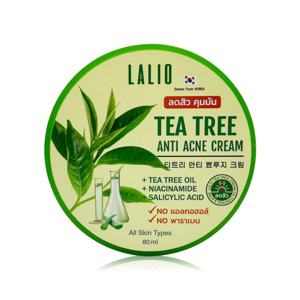 Lalio Tea Tree Anti Acne Cream: Tratamento Intensivo, Controlo de Oleosidade e Purificação 1 LALIO Tea Tree Anti Acne Cream
