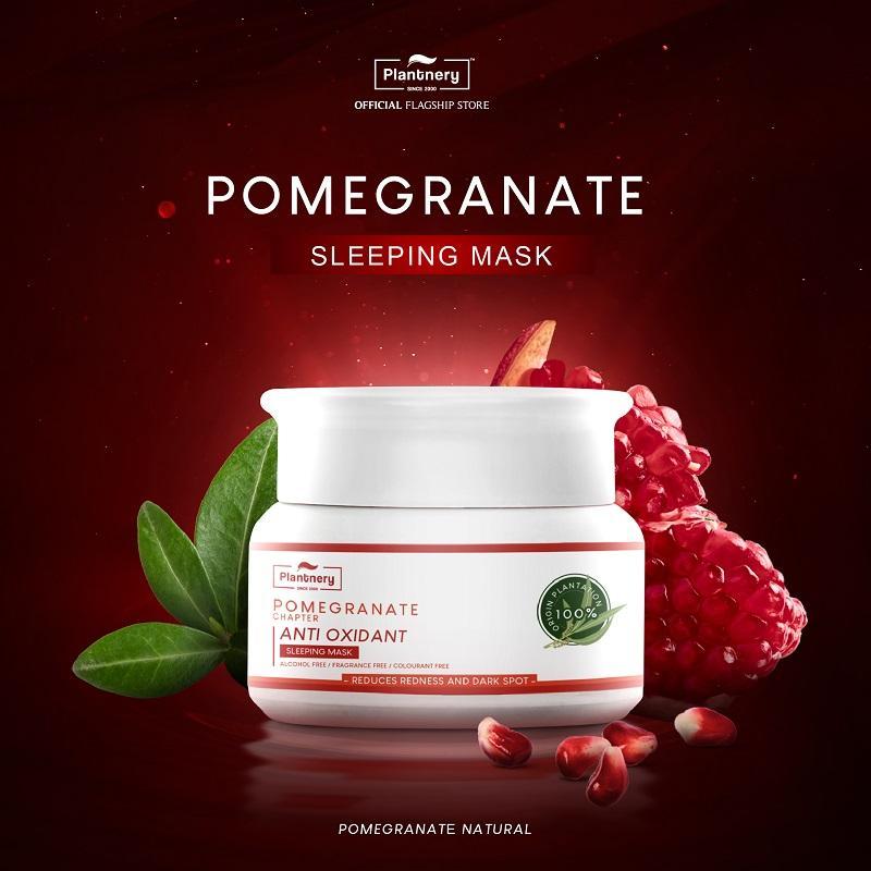 Sleeping Mask de Semente Uva 30 Sleeping Mask de Romã Plantnery