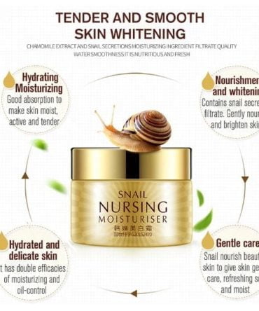 creme hidratante Snail Mucin - vista 2