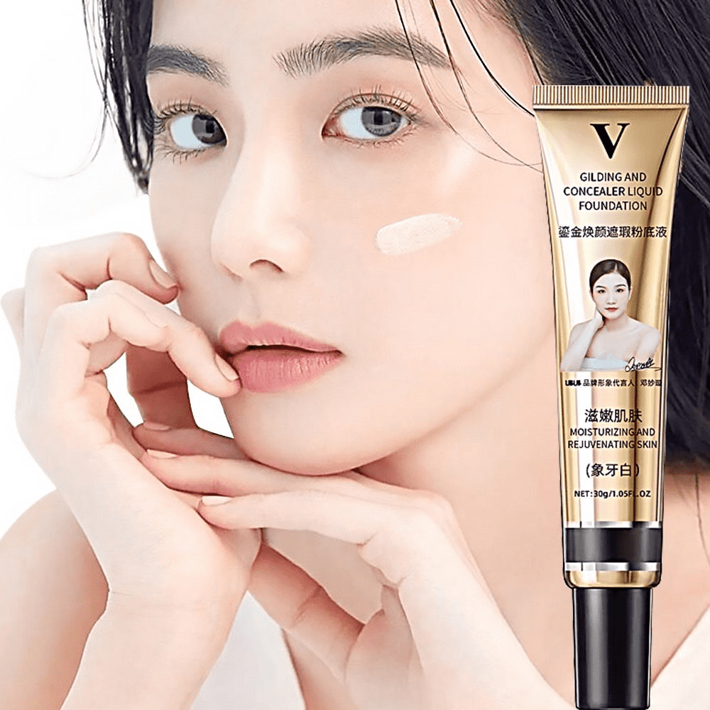 High Coverage Liquid Base - Gilding Concealer 1 base líquida alta cobertura