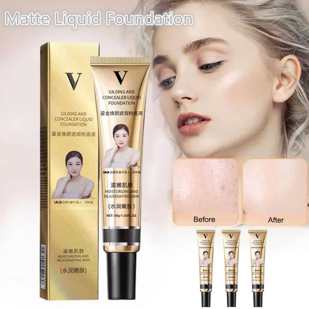 High Coverage Liquid Base - Gilding Concealer 4 base líquida alta cobertura - vista 4