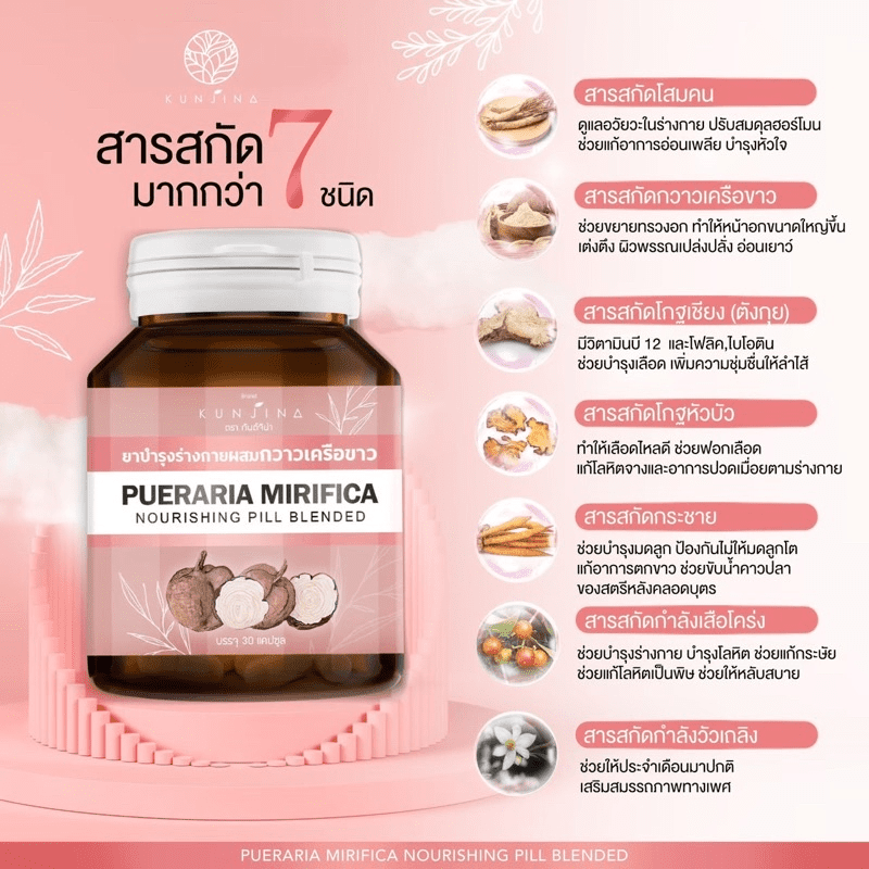 Pueraria Mirifica - Alívio Natural para Menopausa 22 Pueraria Mirifica menopausa - vista 4