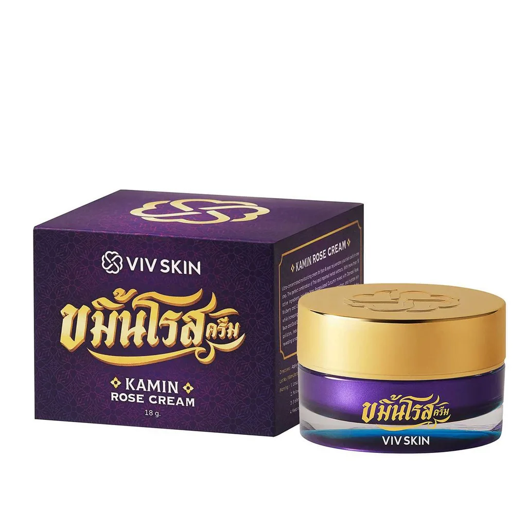 Viv Skin Kamin Rose Cream - Creme Rejuvenescedor Facial 1 Viv Skin Kamin Rose Cream