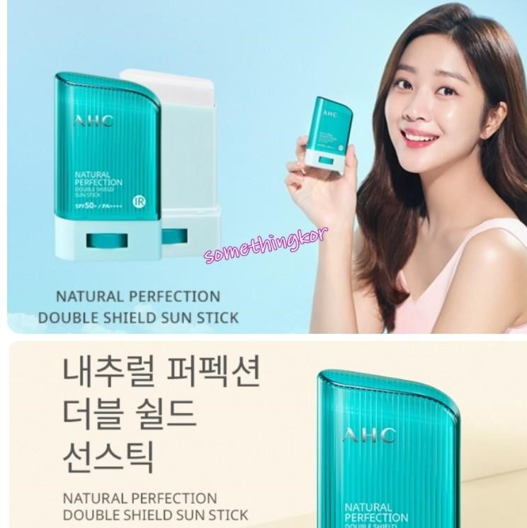 AHC Natural Perfection Double Shield Sun Stick SPF50+ PA++++ 3 protetor solar bastão - vista 3