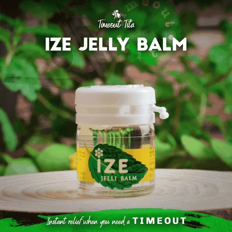IZE Jelly Balm: Gel Tailandês para Alívio Rápido 1 IZE Jelly Balm