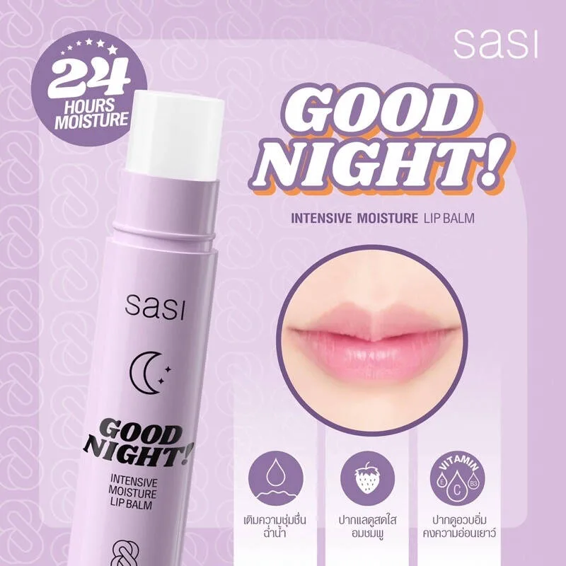 Sasi Good Night Intensive Moisture Lip Balm 2 Sasi Good Night Intensive Moisture Lip Balm