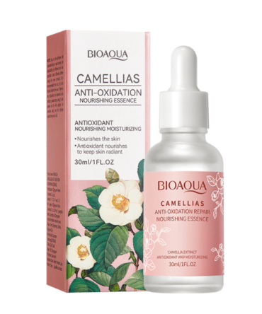 essência antioxidante camélia