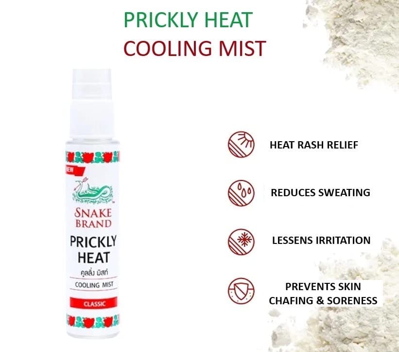 Body Refreshing Spray - Snake Brand Prickly Heat Cooling Mist 2 spray refrescante corporal - vista 2