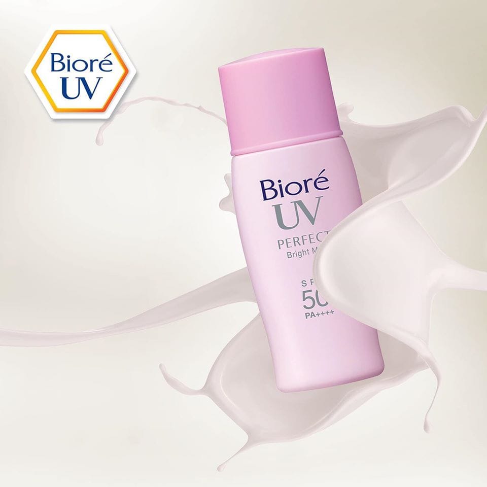 Biore UV Bright Milk SPF50 PA++++ - Dry Touch and Radiance 3 protetor solar facial - vista 3