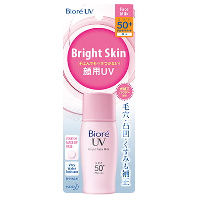 Biore UV Bright Milk SPF50 PA++++ - Dry Touch and Radiance 4 protetor solar facial - vista 4