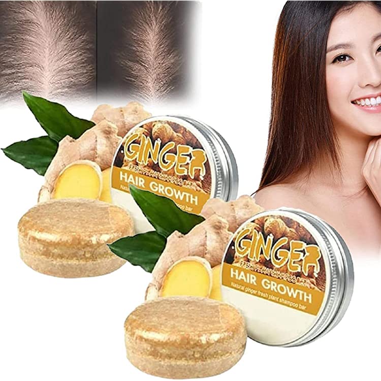 Ginger Solid Shampoo - Natural Care for Hair 2 shampoo sólido de gengibre - vista 2