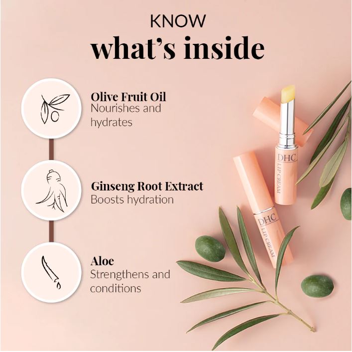 DHC Lip Cream Moisturizing Lip Balm - Intensive Hydration 2 bálsamo labial hidratante - vista 2