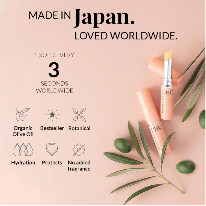 DHC Lip Cream Moisturizing Lip Balm - Intensive Hydration 3 bálsamo labial hidratante - vista 3