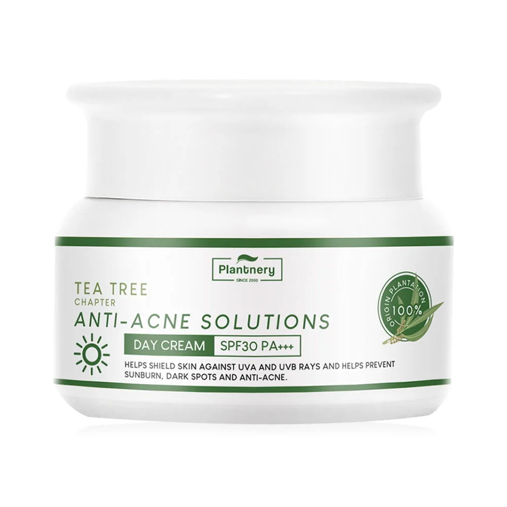 Plantnery Tea Tree Day Cream SPF30 - Hidratação e Proteção Solar SPF30 1 creme Tea Tree