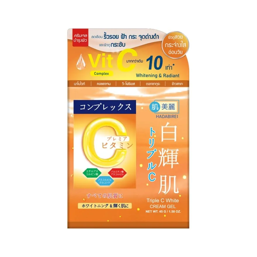 Hadabirei Triple C White Cream Gel - Radiant and Youthful Skin 1 creme gel vitamina C