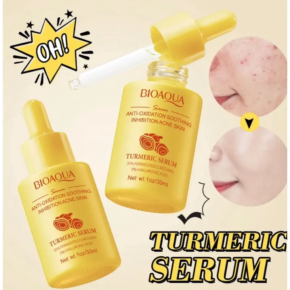 Bioaqua Turmeric Serum 30ml - Hydration and Rejuvenation 3 sérum de cúrcuma - vista 3