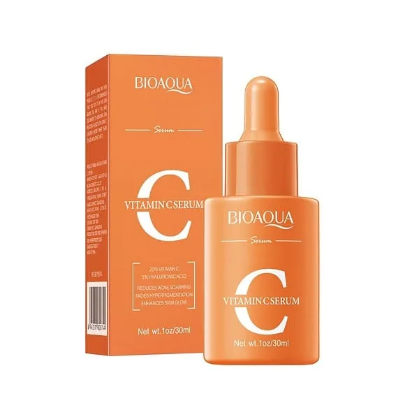 Bioaqua Vitamin C Serum 30ml - Hidratação e Revitalização 1 sérum vitamina C
