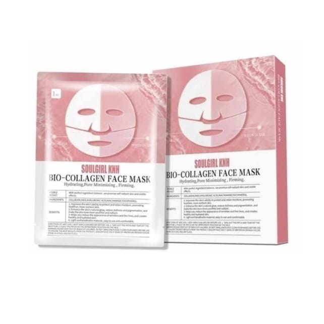 Soulgirl Knh Bio Collagen Face Mask Overnight - Hidratação e Efeito Lifting 4 máscara facial colágeno