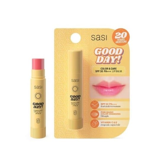 Sasi Good Day Color And Care SPF30 - Hidratação e Proteção Solar 7 bálsamo labial SPF30
