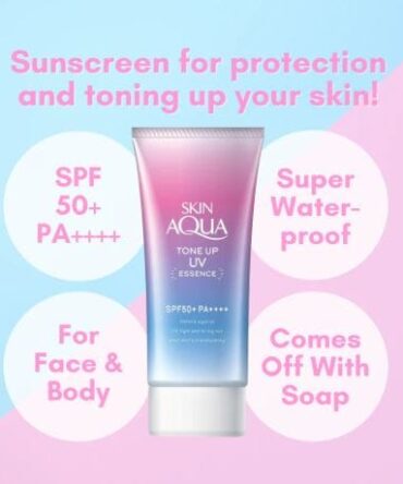 Skin Aqua Tone Up UV Essence - vista 2