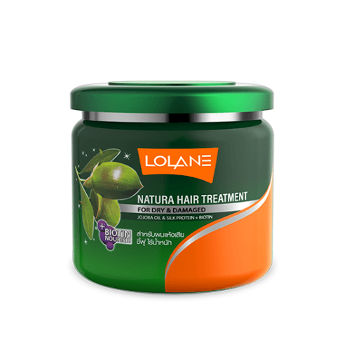 Treatment for Damaged Hair - Lolane Natura Hair Treatment 100ml 1 tratamento para cabelos danificados