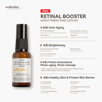 Theskinlist Retinal Booster Night Perfecting Lotion 30g Retinaldehyde Retinal Retinol 4 loção noturna retinal - vista 4