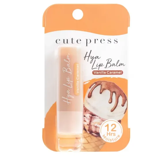 Bálsamo Labial Hidratante Cute Press Hya - Vanilla Caramel 1 bálsamo labial hidratante