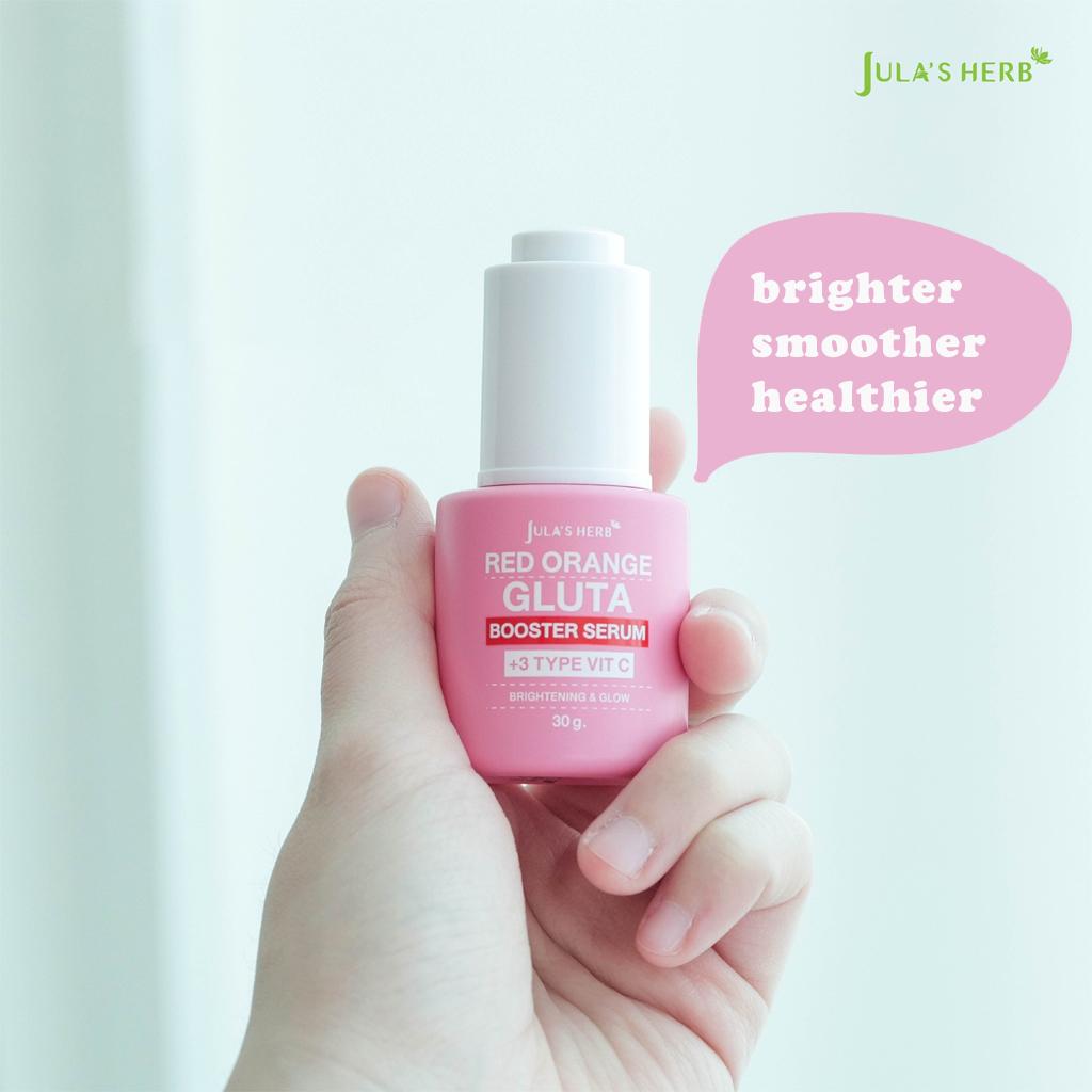 Julas Herb Red Orange Gluta Booster Serum - Hydration and Brightness 3 serum clareador facial - vista 3