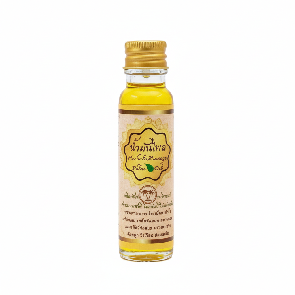 Namman Luang Yellow Oil: The Thai Secret for Muscle Relief 1 Namman Luang Óleo Amarelo