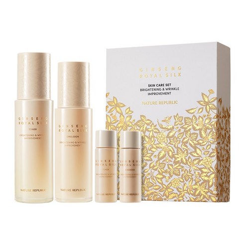 NATURE REPUBLIC Ginseng Gold Silk Toner & Emulsion Set 1 NATURE REPUBLIC Ginseng Gold Silk Toner & Emulsion Set