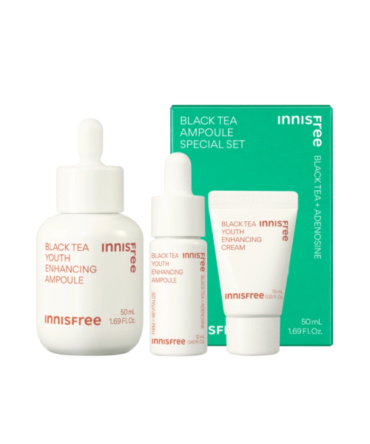 Innisfree Black Tea Youth Enhancing Ampoule Special Set