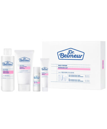 Dr.Belmeur Daily Repair Skincare Set (Toner 200ml + Moisturizer 120ml)