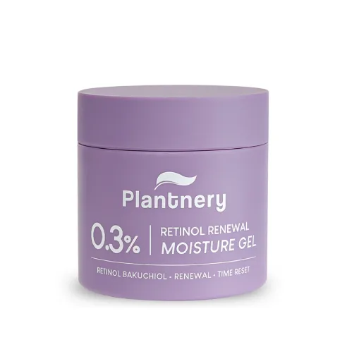 Plantnery Bakuchiol Retinol Skin Renewal Moisturizer 60g - Creme Hidratante de Renovação Intensiva 1 Plantnery Bakuchiol Retinol Skin Renewal Moisturizer