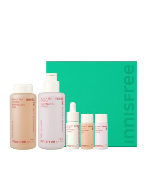 Innisfree Black Tea Youth Enhancing Skincare Set 1 Innisfree Black Tea Youth Enhancing Skincare Set