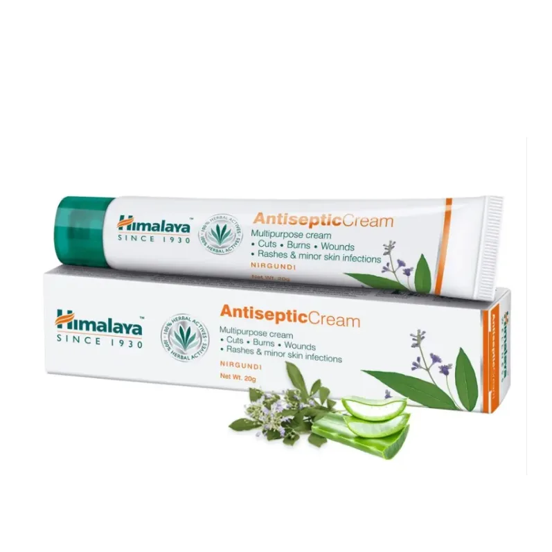 Himalaya Antiseptic Cream 20g – Creme Antisséptico e Cicatrizante Multiusos 1 Himalaya Antiseptic Cream
