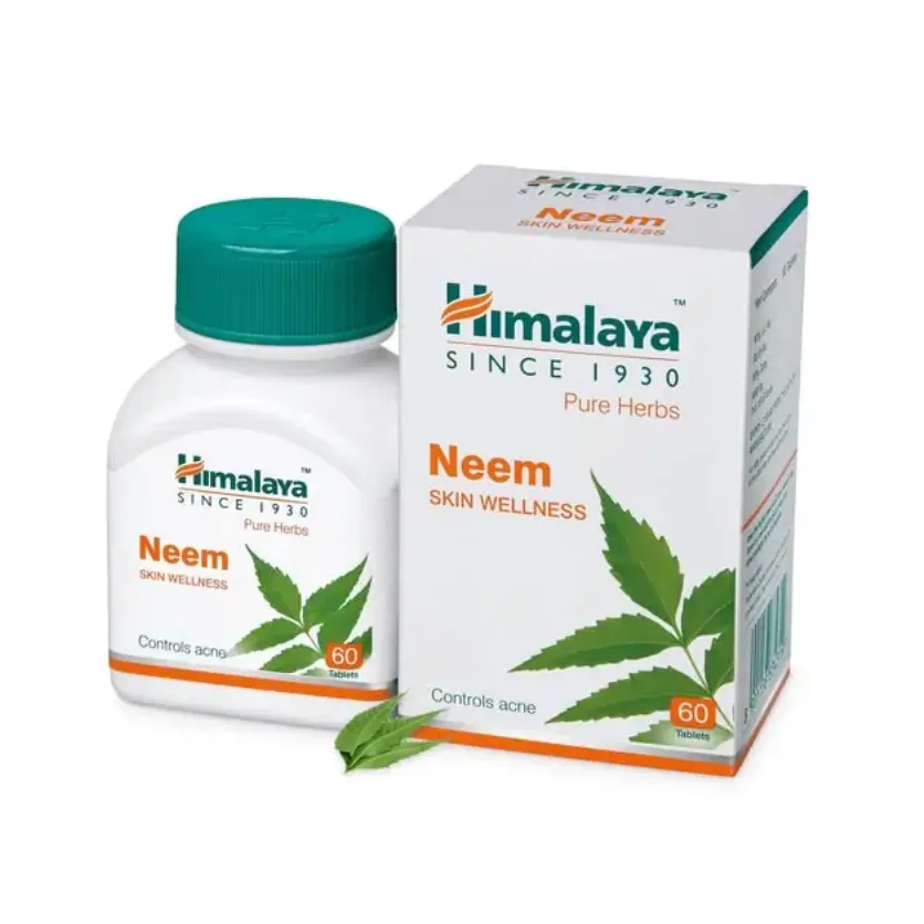 Himalaya Neem 250mg (60 Cápsulas) – Purificante e Detox Natural 1 Himalaya Neem