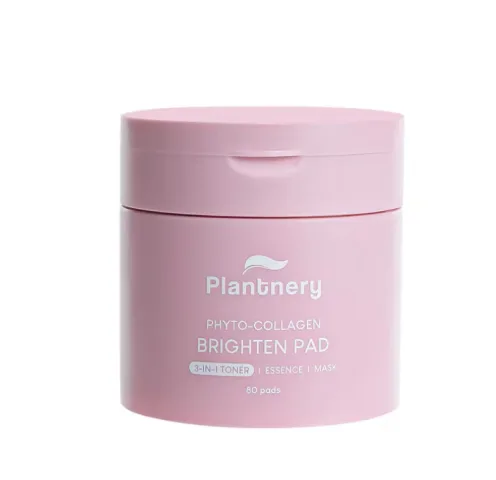 Plantnery Phyto-Collagen Brighten Pad – Discos Iluminadores e Pele mais Firme